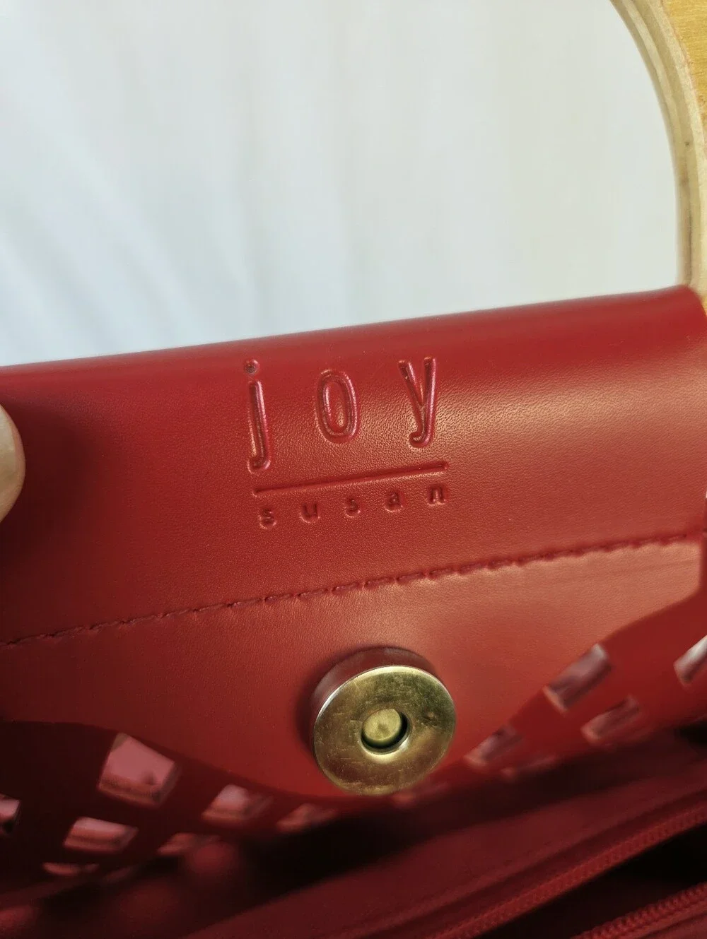 Susan Joy stylish red